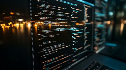 Nighttime Coding Display