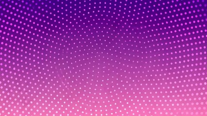 Aufkleber - Violet and pink blurred background with halftone effect. Smooth gradient motion creates a sleek and modern aesthetic. Perfect template for minimal design layouts.