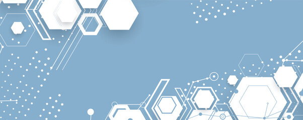 Aufkleber - Abstract geometric background. For scientific and business presentations. Vector work.