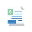 © Xihan - Stylish Invoice Paper Icon Illustration Design