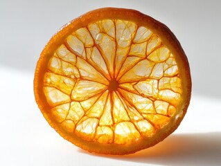 Wall Mural - A cross section of a dried orange