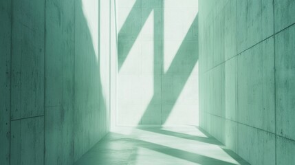 Wall Mural - soft light in minimalist environment with detailed texture