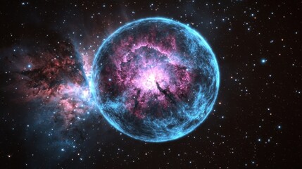 Wall Mural - breathtaking images of celestial bodies and star formations.
