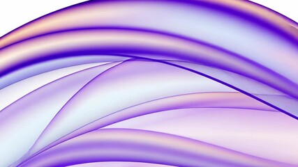 Leinwandbilder - Videp with abstract background with dynamic colorful waves. Modern color abstract background with wave curves. Vector template for website.