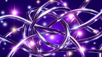 abstract blue background with stars