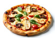 © Galeno - white background delicious pizza chicken mushrooms cheese easy