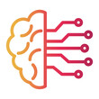 © darwin - brain Line Gradient Icon