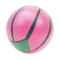 Wall Mural - pink basketball ball