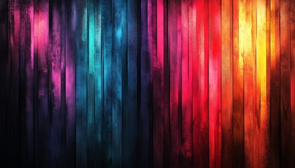 Poster - Colorful abstract multimedia streaming wall, vibrant channel images, dynamic entertainment background design, modern digital media concept
