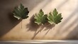 © Aleeza - Tree leaf shadows on a rough brown concrete wall texture. A modern and trendy nature-inspired backdrop suitable for overlays, mockups, or creative designs.