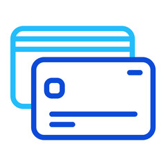 Sticker - Card Payment Duoline Icon