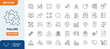 © Cetacons - Fail or failure icon set. Failure icon set. Outline Icon Collection. Vector illustration. Editable stroke