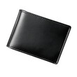 © hozo - Top view black wallet- isolated on transparent background.