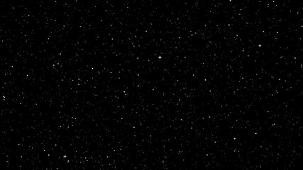 space background loop animation video. slow motion twinkling stars in outer space 4k motion graphic.
