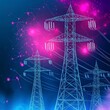 © Narongsag - Power Grid  Electrical Towers  Energy Transmission  High Voltage Lines  Network  Electrici