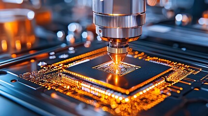 Precision Laser Technology on Circuit Board