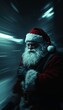 © Tetiana - Evil Santa Claus in Dark Winter Night Scene