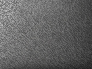 Poster - High-resolution close-up of gray leather texture with smooth surface detail