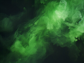 Wall Mural - Beautiful abstract green background with a smooth finish