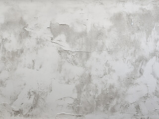 Wall Mural - Fresh plastered concrete wall texture on site with gray abstract cement pattern