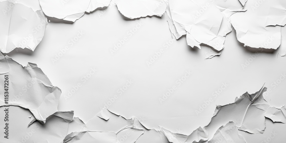 Ripped paper background ideal for showcasing various messages a ...