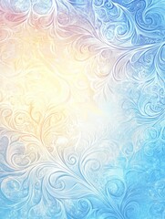 Leinwandbilder - Frost patterns create intricate winter designs on glass during a cold morning light. Generative AI