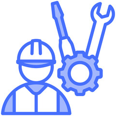 Wall Mural - Mechanic Icon