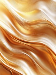 Poster - Gold and White Background Close-up