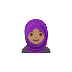 Sticker - Person Wearing Hijab Emoji
