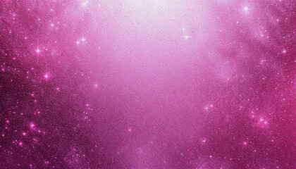 Wall Mural - pink foil metallic wall with a dazzling, glowing glow, abstract texture background, and blank area f