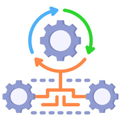 Poster - Automation Icon