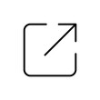 © avaicon - External link icon vector. link sign and symbol. hyperlink symbol