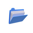 © Wayan - File isolated 3d render icon illustration