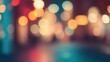 © Paradox - Blurred bright glowing lights of district in megapolis under dusk sky in evening on blurred background