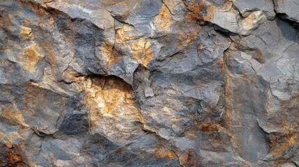 Canvas Print - textured rocky wall background showcasing intricate details and natural color variations for design 