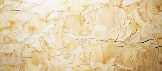 Wall Mural - Textured plywood surface in a warm tone perfect for vintage design projects and creative applications in interior and furniture design.