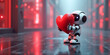 © Radorog. - A robot with a red heart in its hands