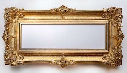 Wall Mural - gold picture frame