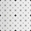 © Gams Images & Videos - A repeating pattern of geometric shapes in black and white, suitable for backgrounds or textiles.