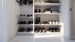 © Paula - Organized men's shoe and clothing storage in modern wardrobe