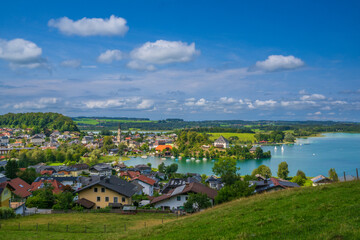 Wall Mural - The village of Mattsee in the State of Salzburg, Austria