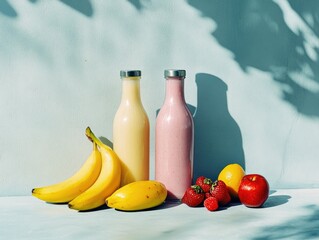 Wall Mural - Fruit and Beverage