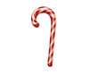 Christmas candy cane isolated on white background lollipop.
