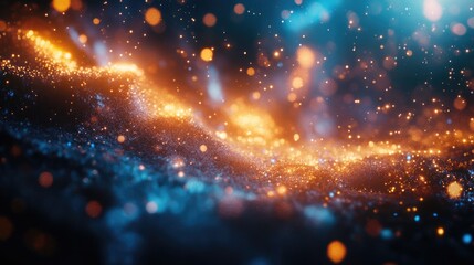 Wall Mural - Cosmic Space Filled With Stars