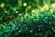 © Maryna - Glittering Green Background - Abstract & Bright Textured Design for Christmas, Celebrations