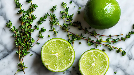 Canvas Print - Limes and Thyme