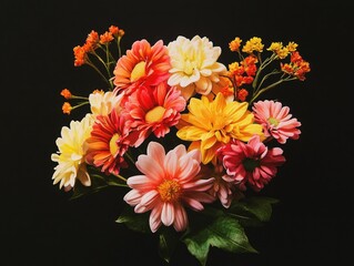 Wall Mural - Colorful Flower Arrangement