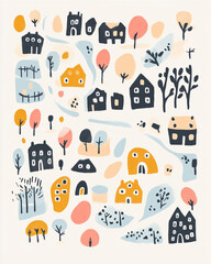  Whimsical Easter Egg Hunt Invitation Design in Pastel Colors