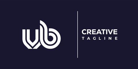 V and B logo design. VB abstract Letters Logo Monogram. This logo design is the process of creating a visual symbol that represents a brand, company, or individual.