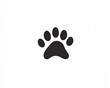 © Maxim Borbut - Paw icon. Dog and cat paw icon. Zoo and vet logo element. Modern paw print symbol